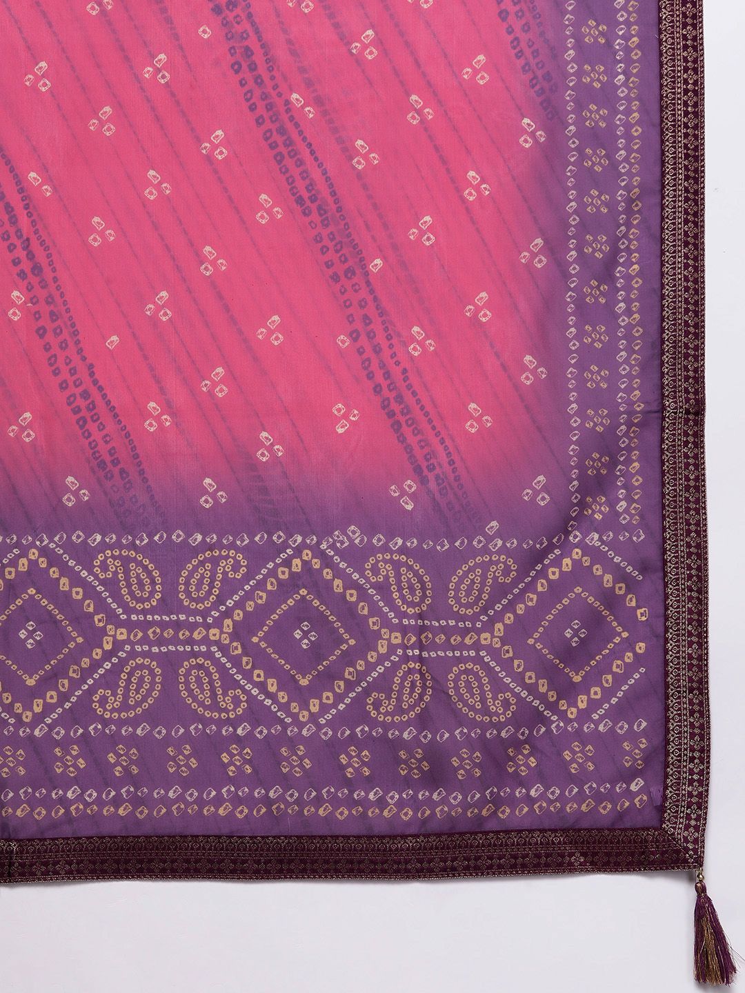Libas Floral Kurta with Trousers & With Dupatta