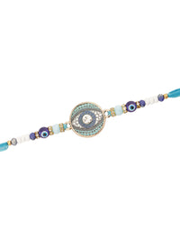 Voylla Guardian Evil Eye Beaded Thread Rakhi