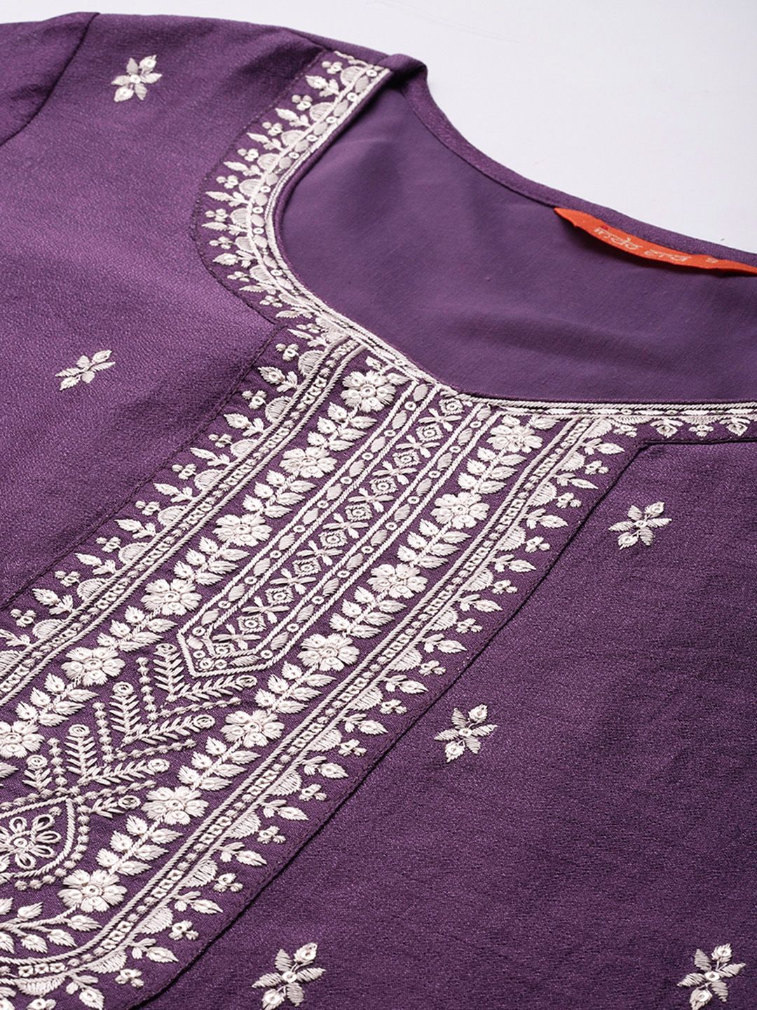Indo Era Women Ethnic Motifs Embroidered Sequinned Kurta with Trousers & Dupatta