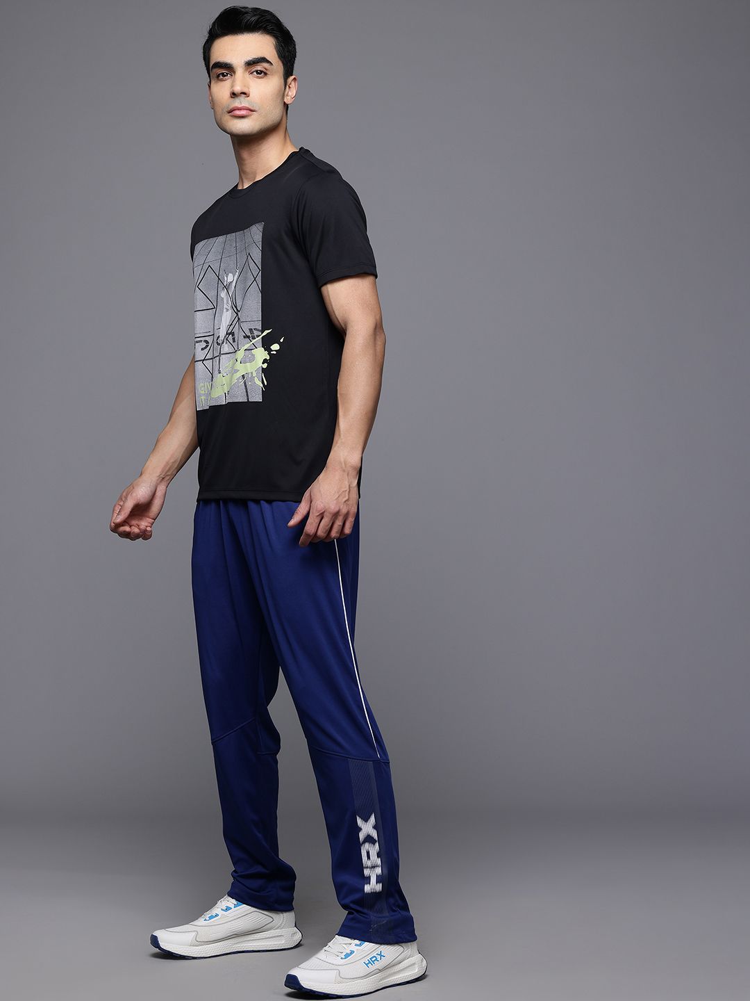 HRX by Hrithik Roshan Graphic Printed Running T-shirt