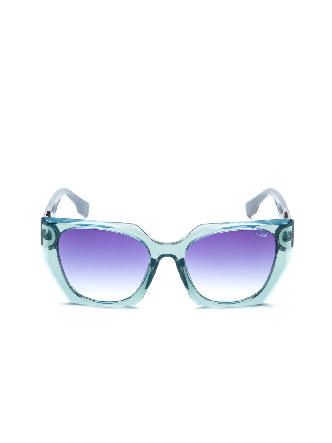 IRUS by IDEE Women Square Sunglasses with UV Protected Lens IRS1293C5SG