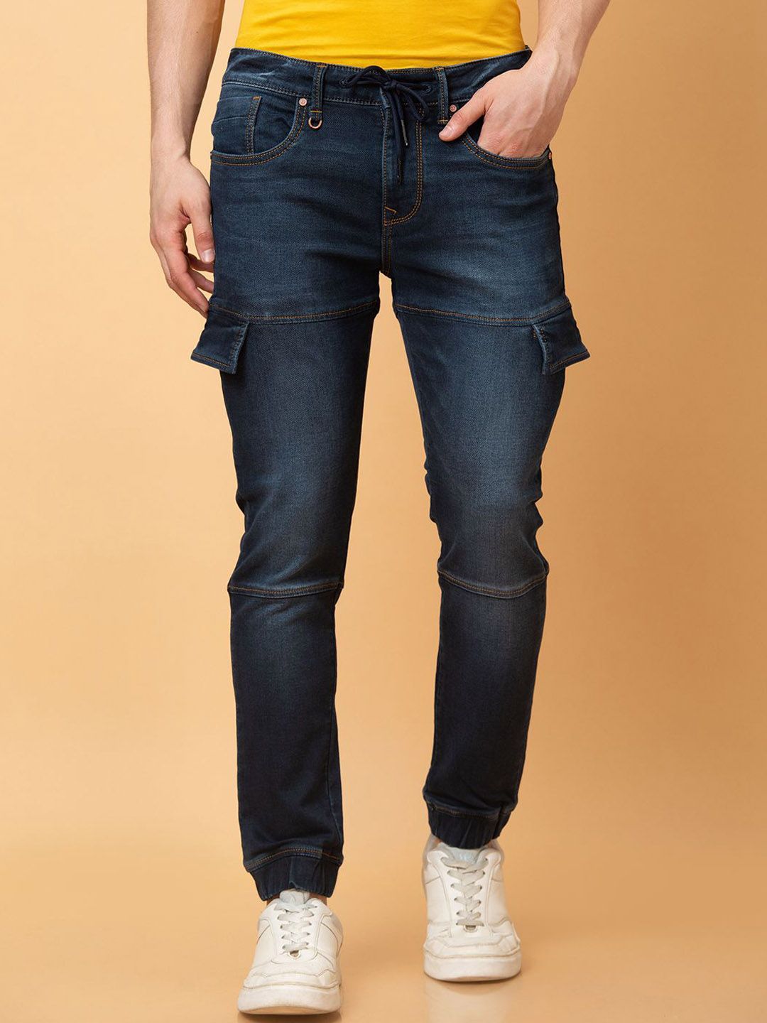 Being Human Men Jogger Light Fade Jeans
