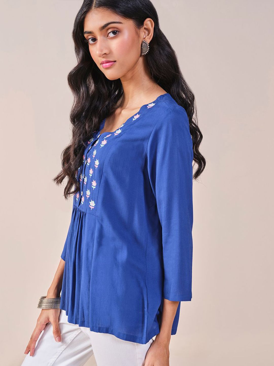 Global Desi Longline Top