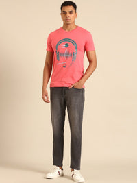 Being Human Printed Pure Cotton T-shirt