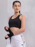HRX by Hrithik Roshan Rapid-dry Medium Coverage Lightly Padded Training Bra
