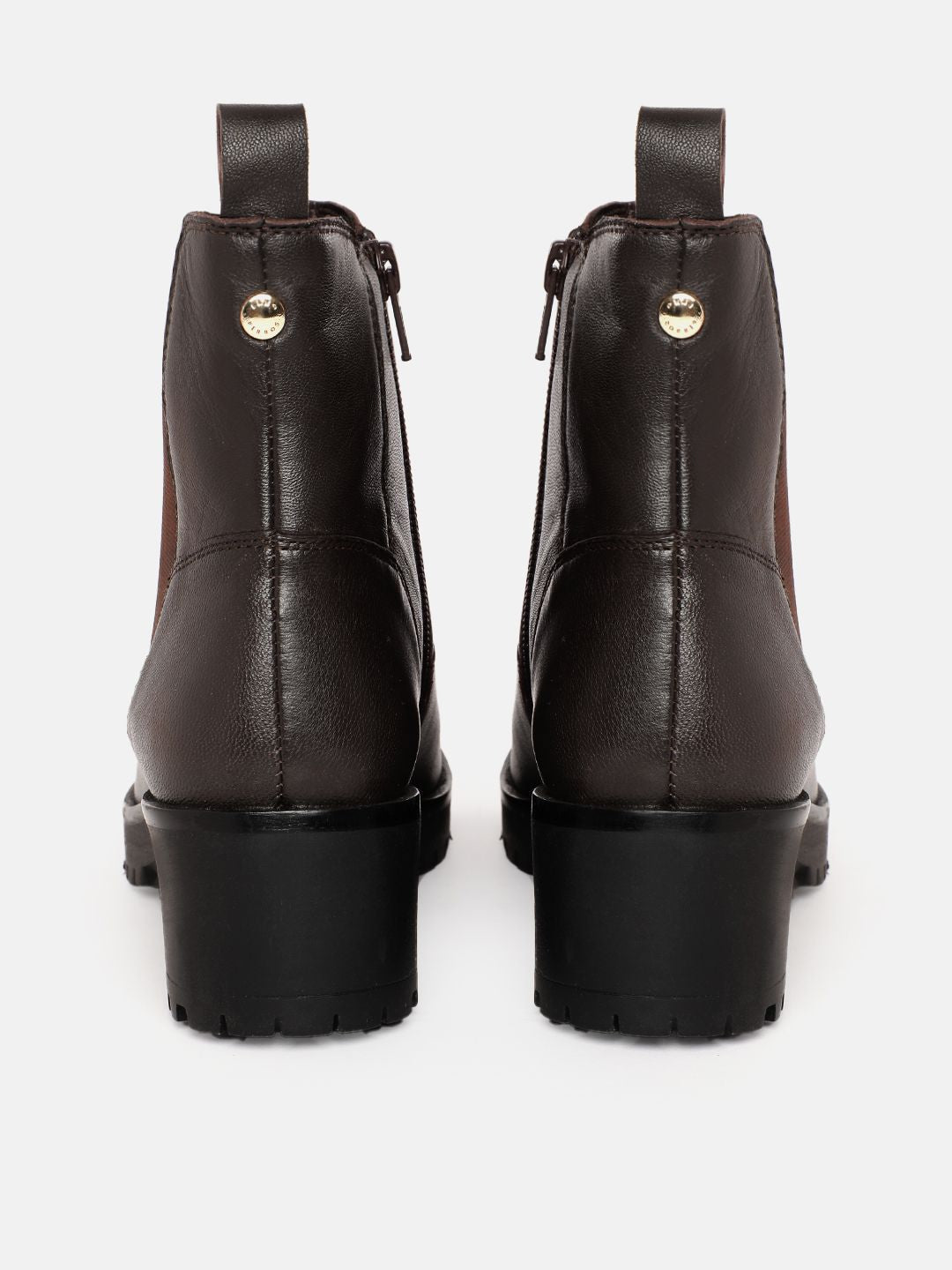 Lino Perros Women Mid-Top Block Heels Regular Boots
