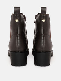 Lino Perros Women Mid-Top Block Heels Regular Boots