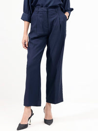 RAREISM Comfort Straight Fit High-Rise Pleated Trousers