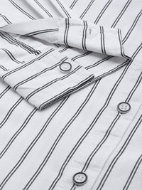 The Indian Garage Co Men Striped Casual Shirt