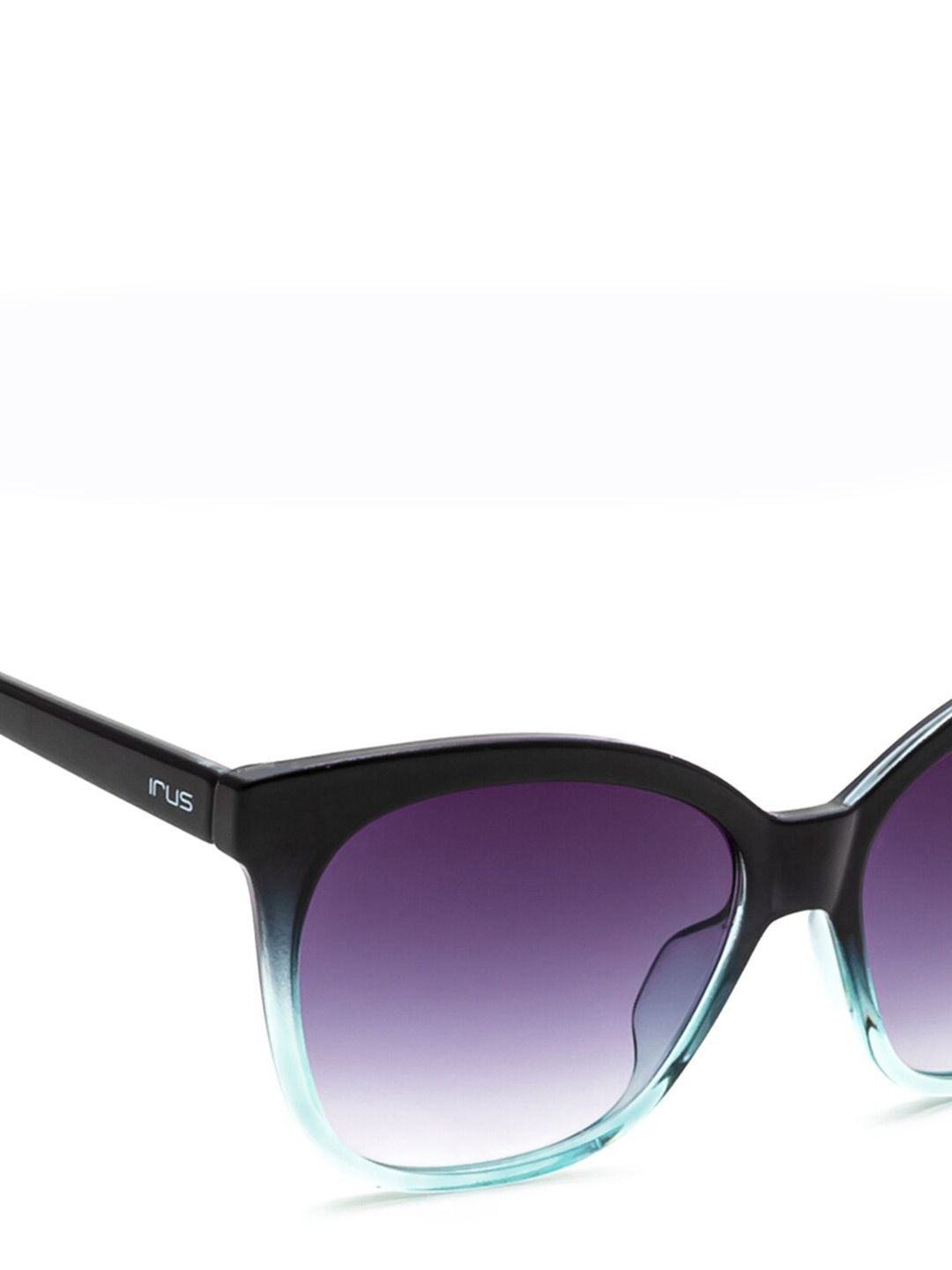 Irus oleh idee wanita cermin mata hitam oval dengan lensa dilindungi UV IRS1218C3SG
