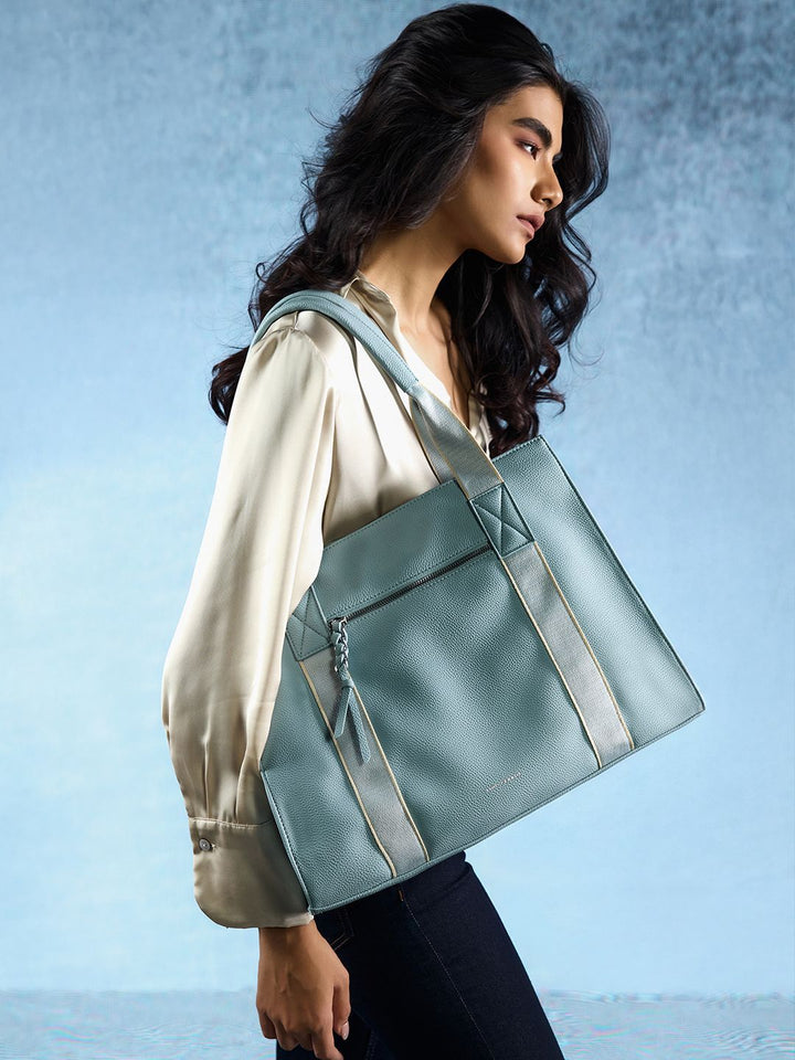 Lino Perros Women Textured Structured Tote Bag