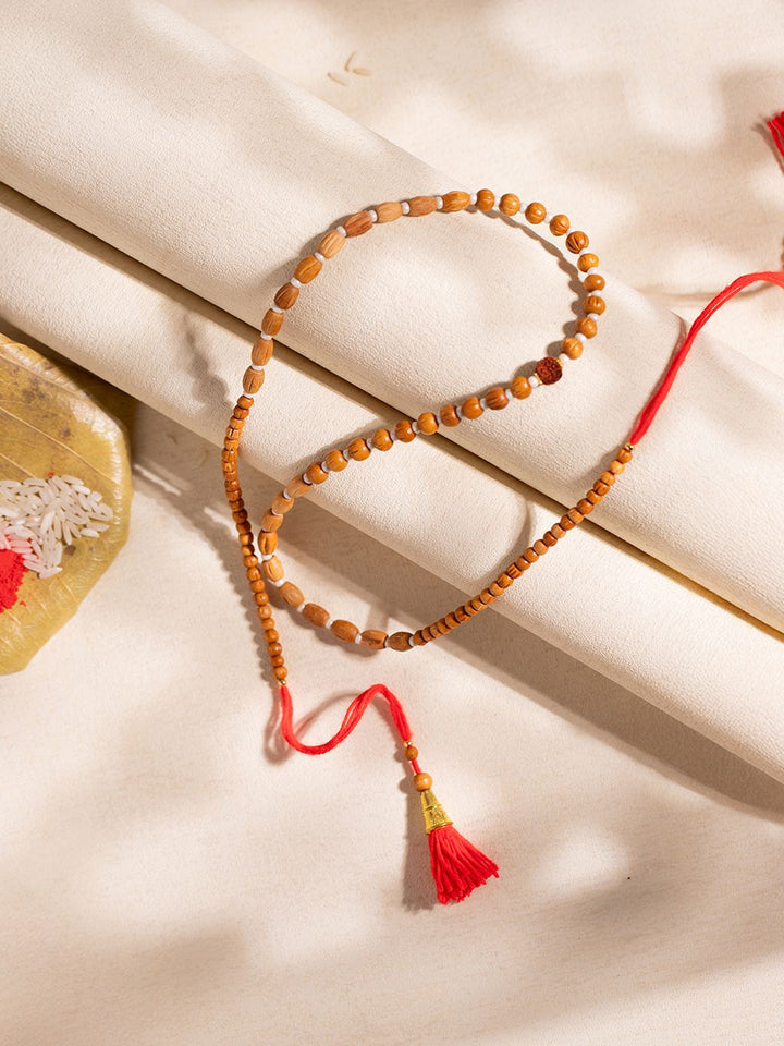 Voylla Divya Rudraksha Beaded Thread Rakhi