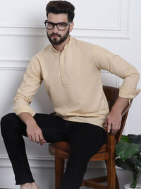 Anug oleh SOJANYA Men Beige Kurta