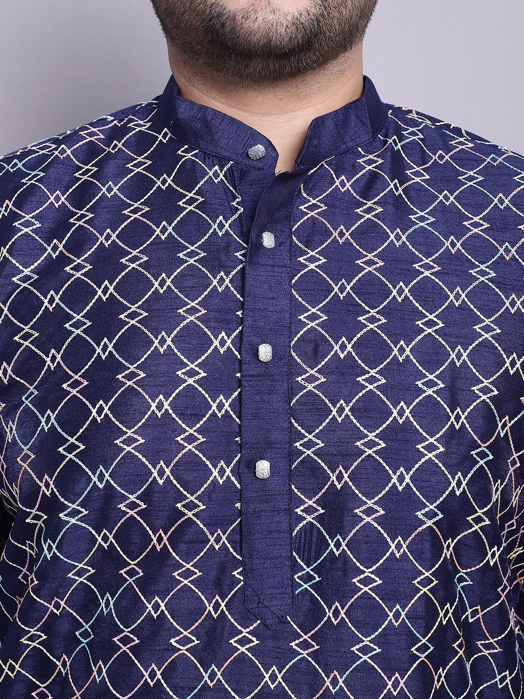 Kurta & Piyama Rekaan Tenun SOJANYA PLUS Dengan Nehrujacket