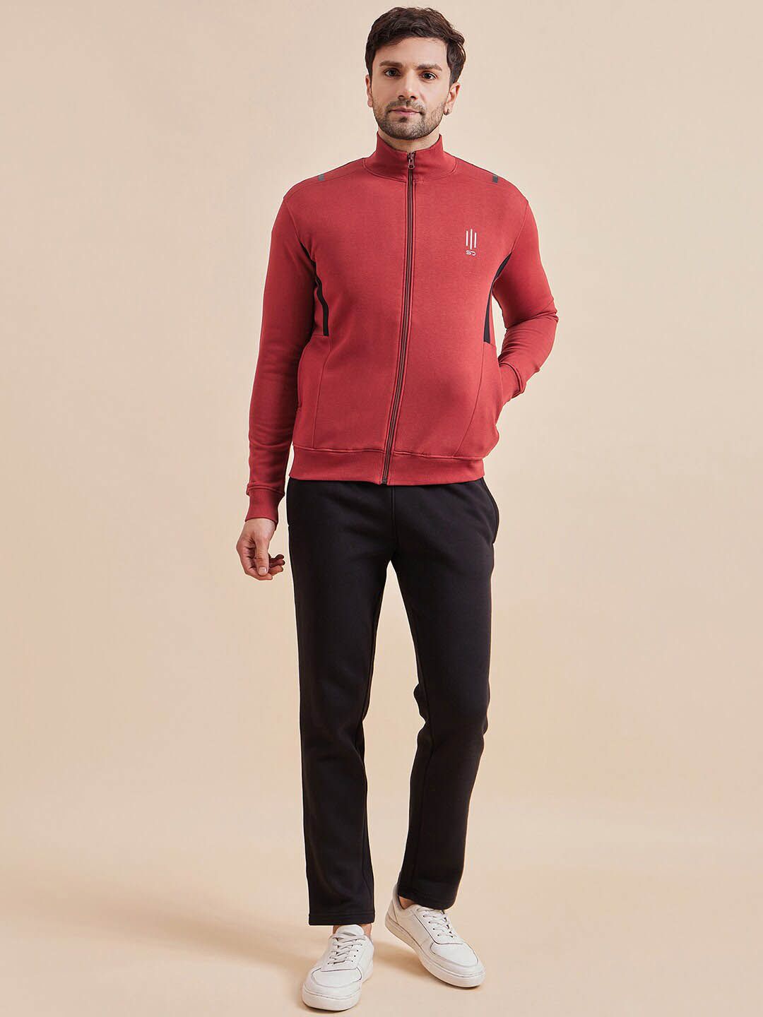Sweet Dreams Red & Black Logo-Printed Tracksuit