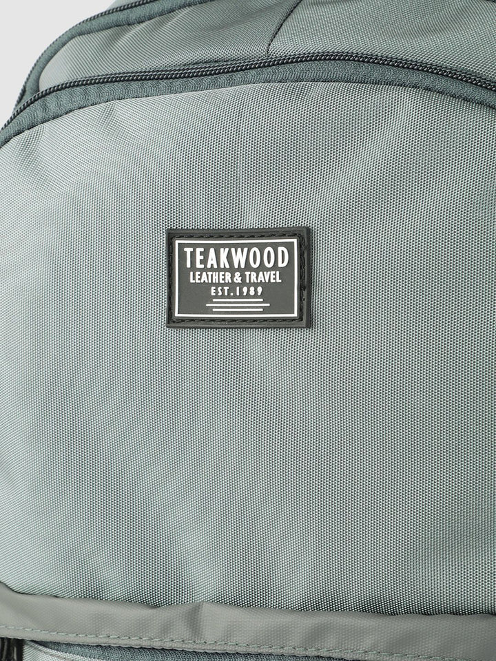Teakwood Leathers Unisex Laptop Compartment - 15 Inch Water Resistance Solid Backpack