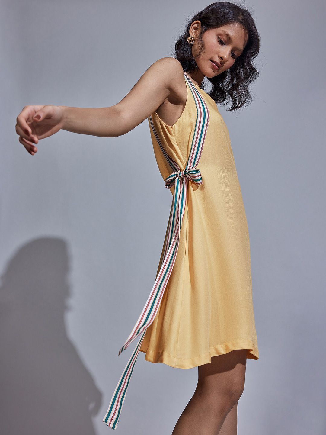 The Label Life Shoulder Straps A-Line Dress