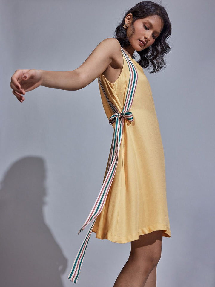 The Label Life Shoulder Straps A-Line Dress