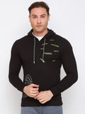 Being Human Printed Hooded Sweatshirt