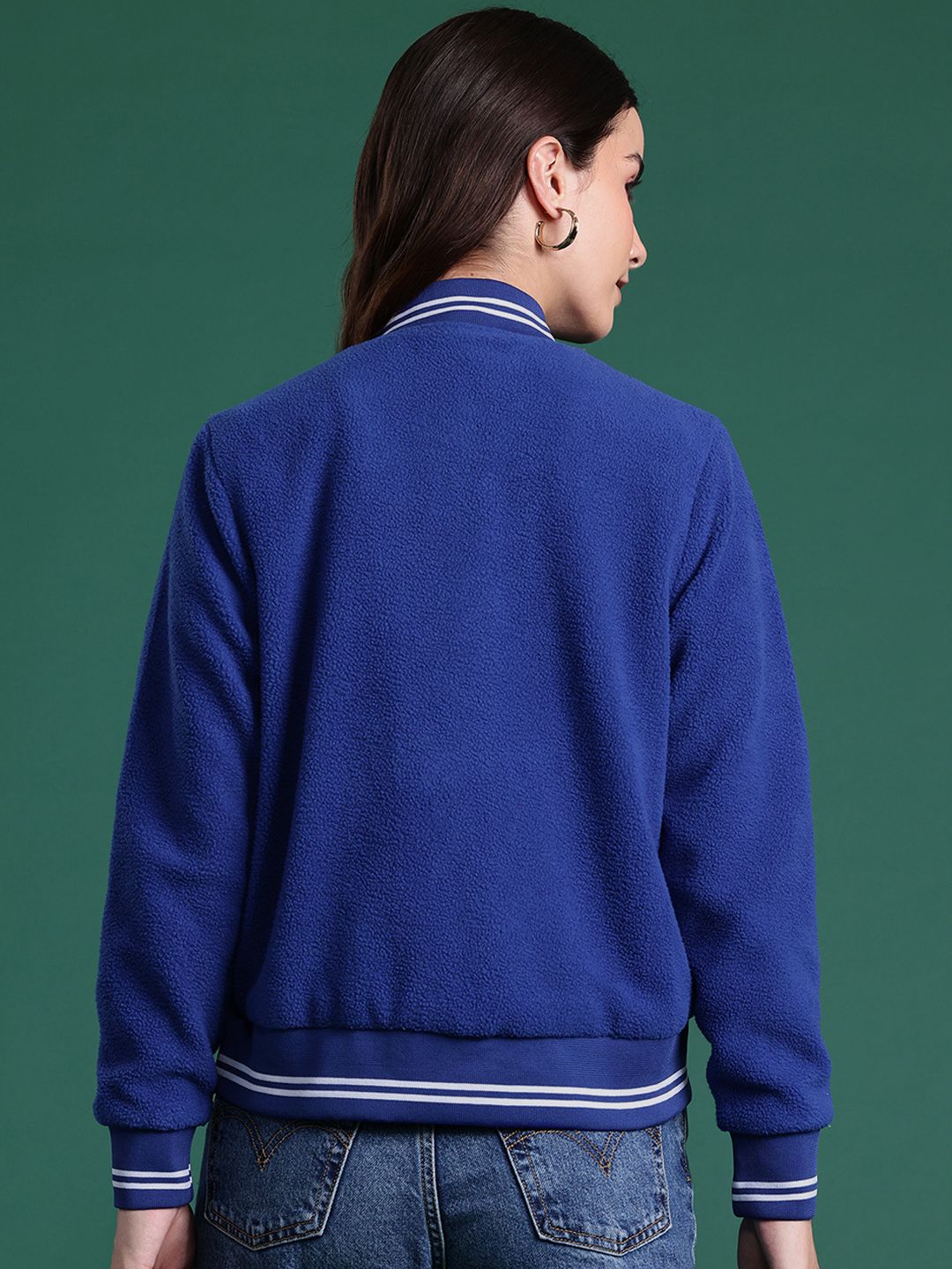 DressBerry Sherpa Bomber Jacket