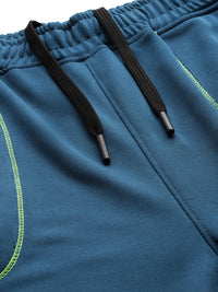 HRX by Hrithik Roshan Men Brand Logo Printed Detail Mid-Rise Rapid-Dry Training Joggers