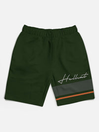 HELLCAT Boys Pack of 2 Cotton Mid-Rise Sport Shorts