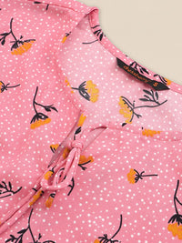 DressBerry Floral Printed A-Line Top