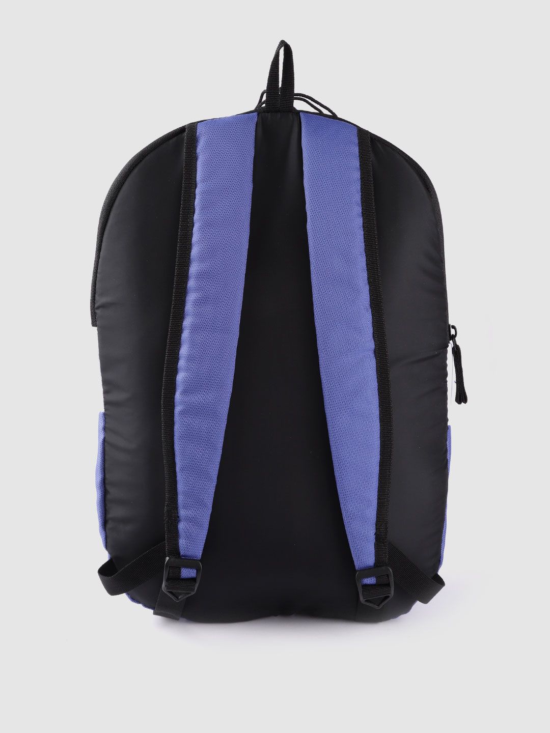 Gear Unisex Black & White Colourblocked Brand Logo Print Backpack