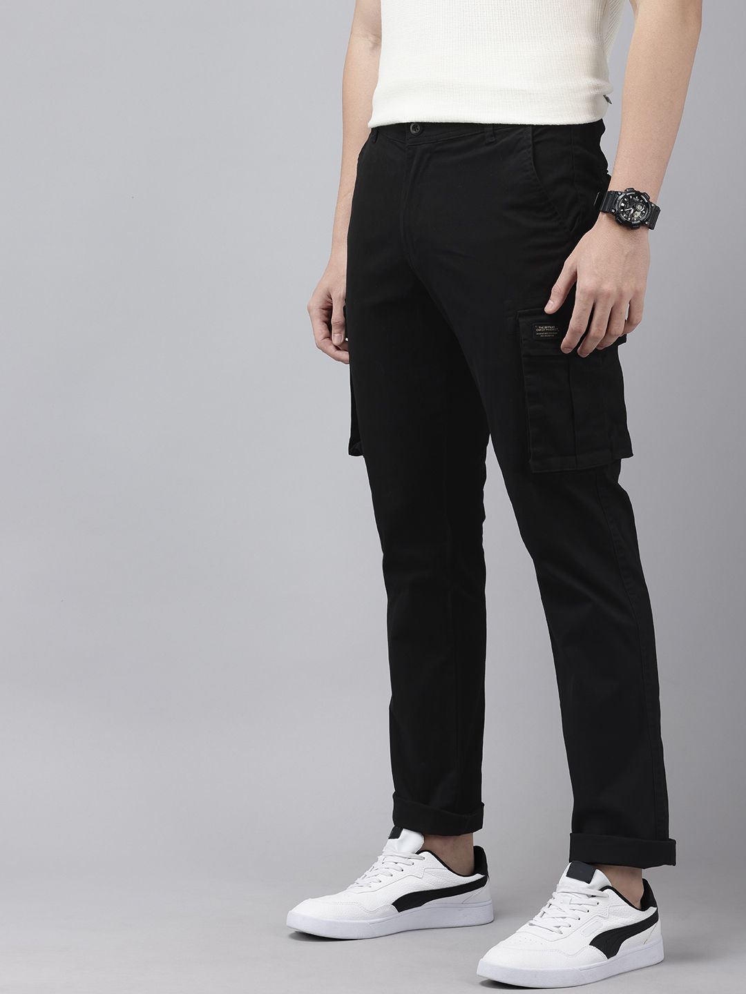 SPYKAR Men Cargos Trousers