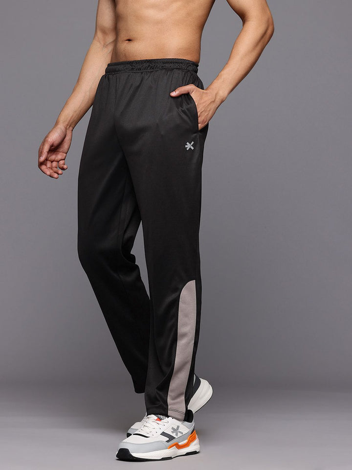 HRX by Hrithik Roshan Men Printed Detail Regular Fit Rapid-Dry Running Track Pants