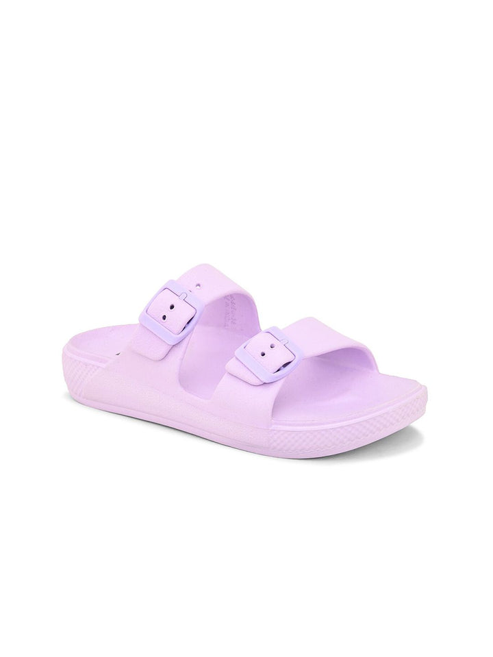 HRX by Hrithik Roshan Women Sliders With Buckle Detail