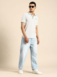 Being Human Polo Collar Pure Cotton T-shirt