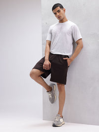 HRX by Hrithik Roshan Men Brand Logo Print Detail Mid-Rise Lifestyle Shorts