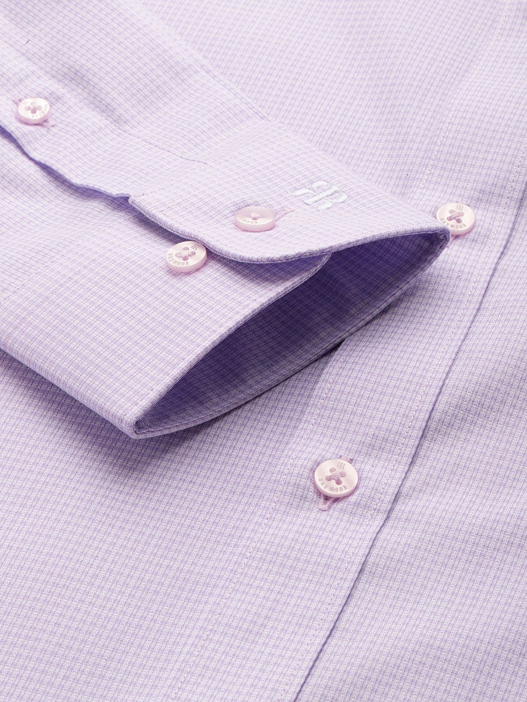 Raymond Slim Fit Checked Pure Cotton Formal Shirt