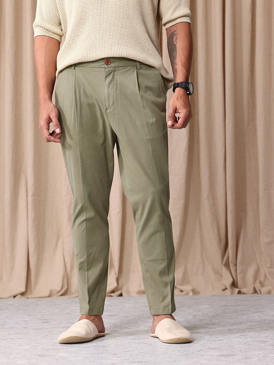 Mr Bowerbird Men Liberal Fit Lipated
