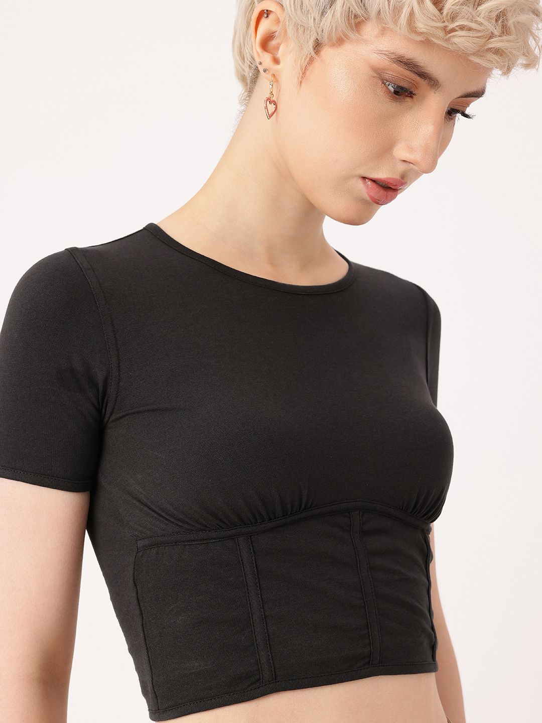DressBerry Corset Crop Top