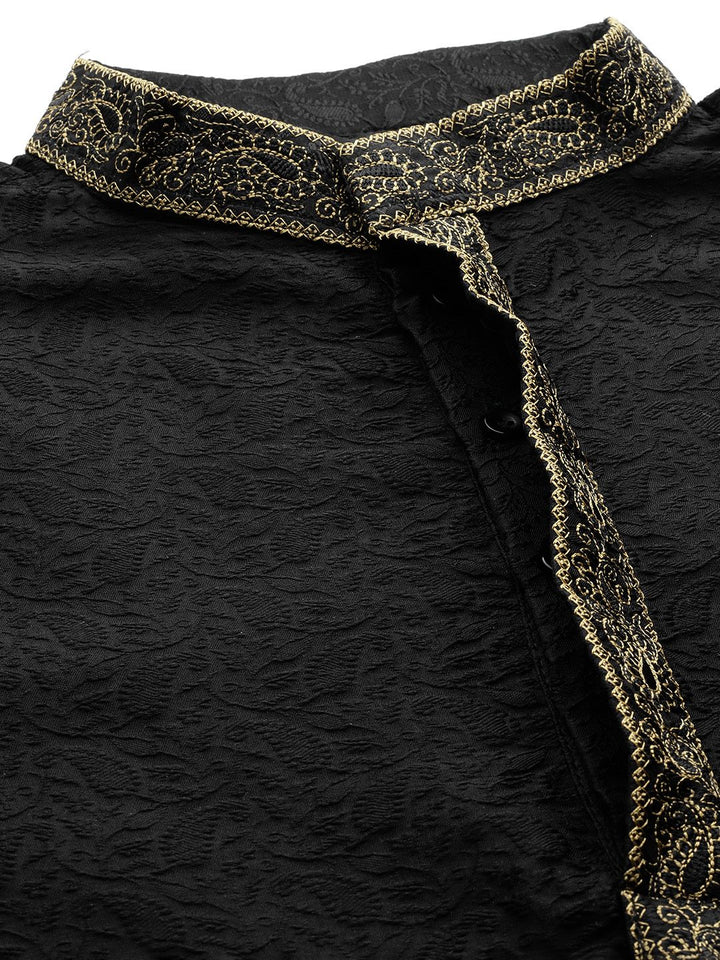 SOJANYA Kurta Motif Etnik Rekaan Tenunan