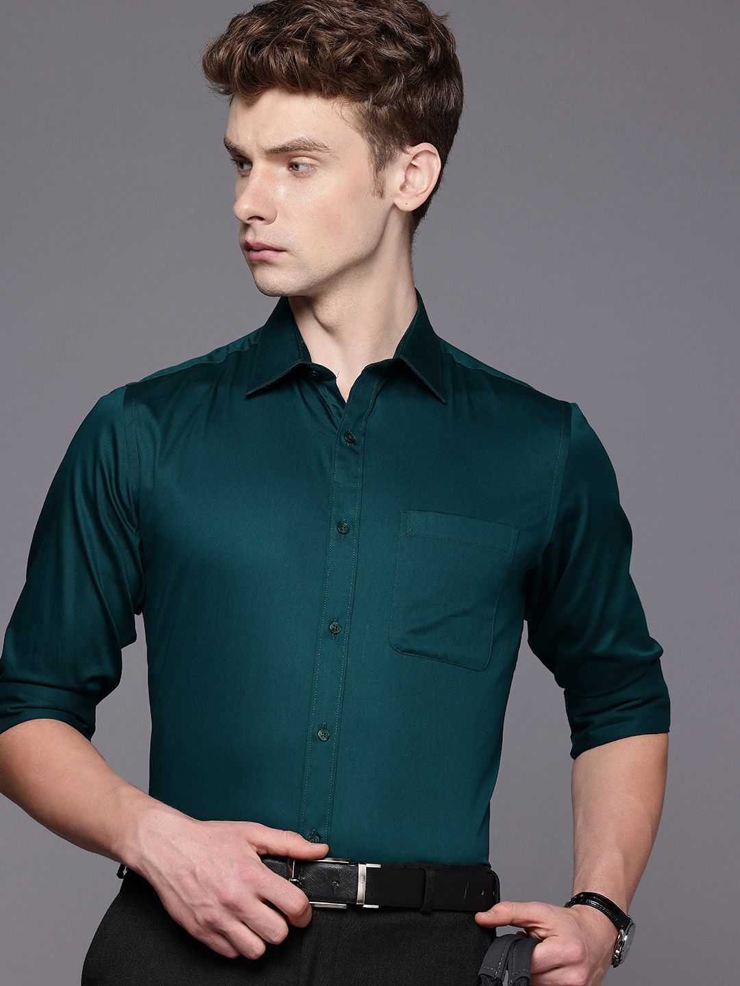Raymond Slim Fit Pure Cotton Formal Shirt