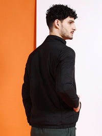 The Indian Garage Co Men Regular Fit Zip-Front Bomber Jacket