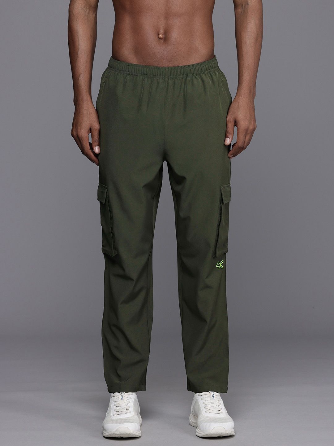 HRX by Hrithik Roshan Men Rapid Dry & Antimicrobial Finish Training Track Pants