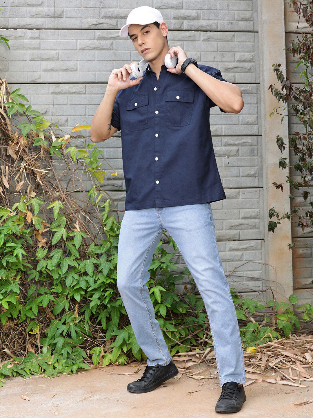 Thomas Scott Smart Boxy Opaque Casual Shirt