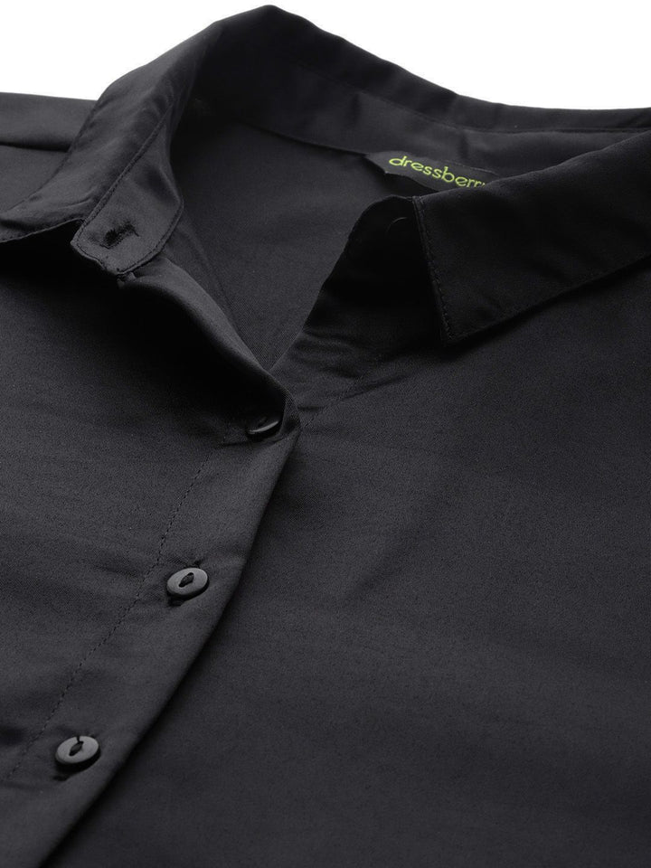 DressBerry Casual Satin Shirt