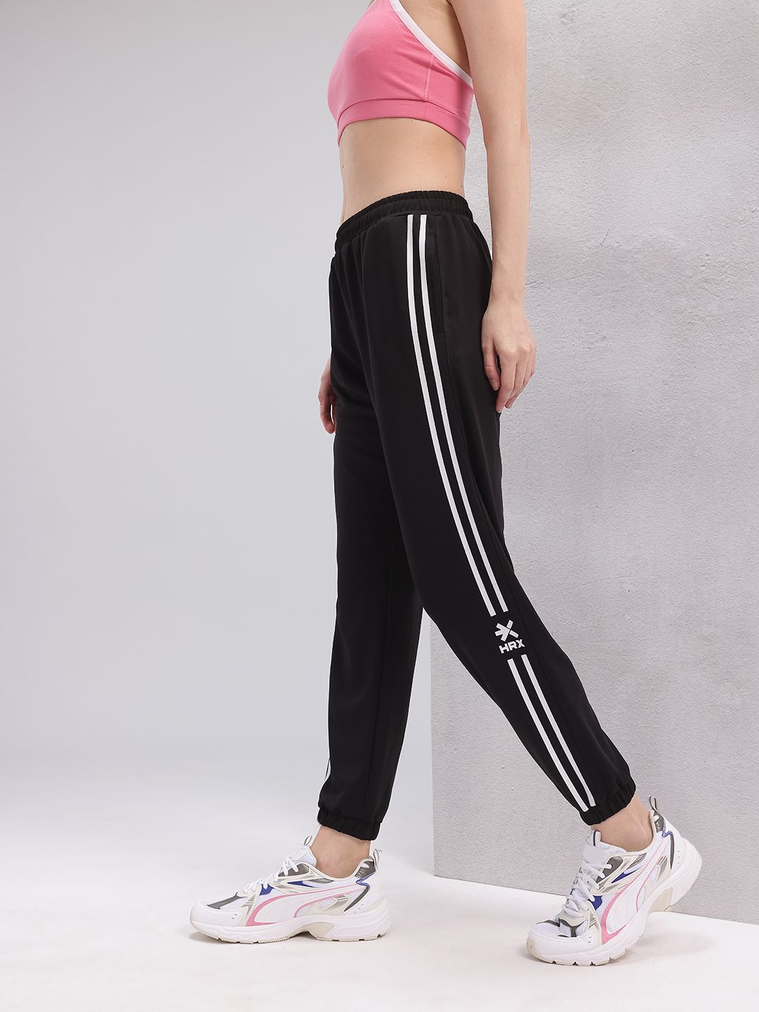 HRX by Hrithik Roshan Women Side Stripe Training Joggers