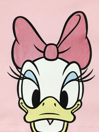 NautiNati Disney Daisy Baby Girls Pink Pure Cotton T Shirt