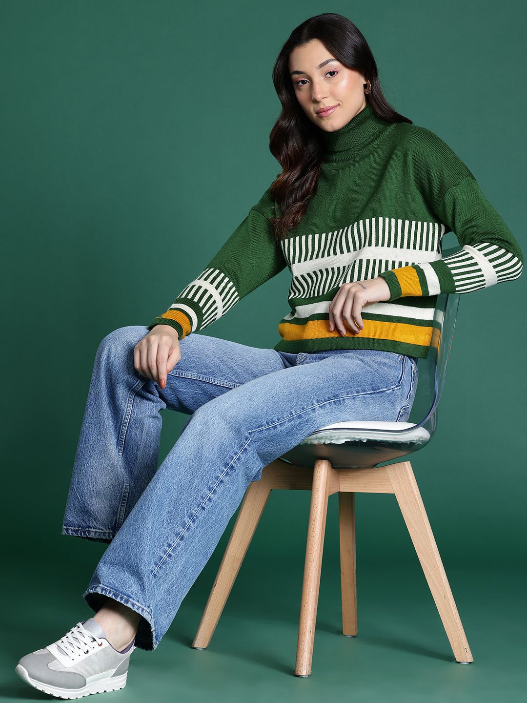 DressBerry Turtle Neck Pullover