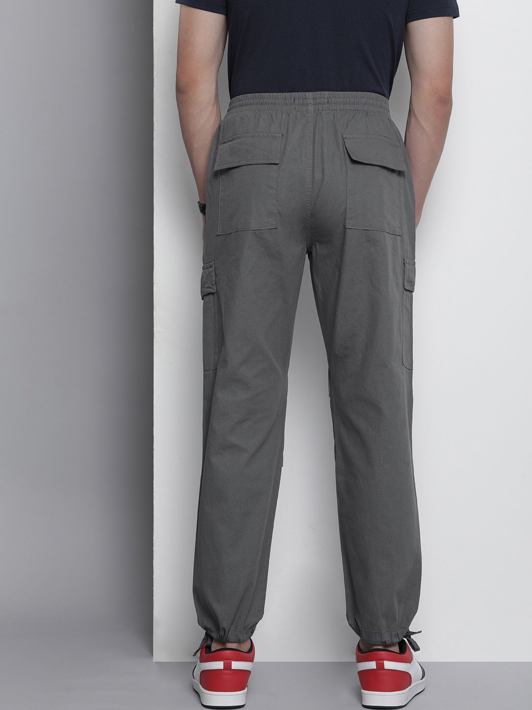 The Indian Garage Co Loose Fit Cargos Trousers