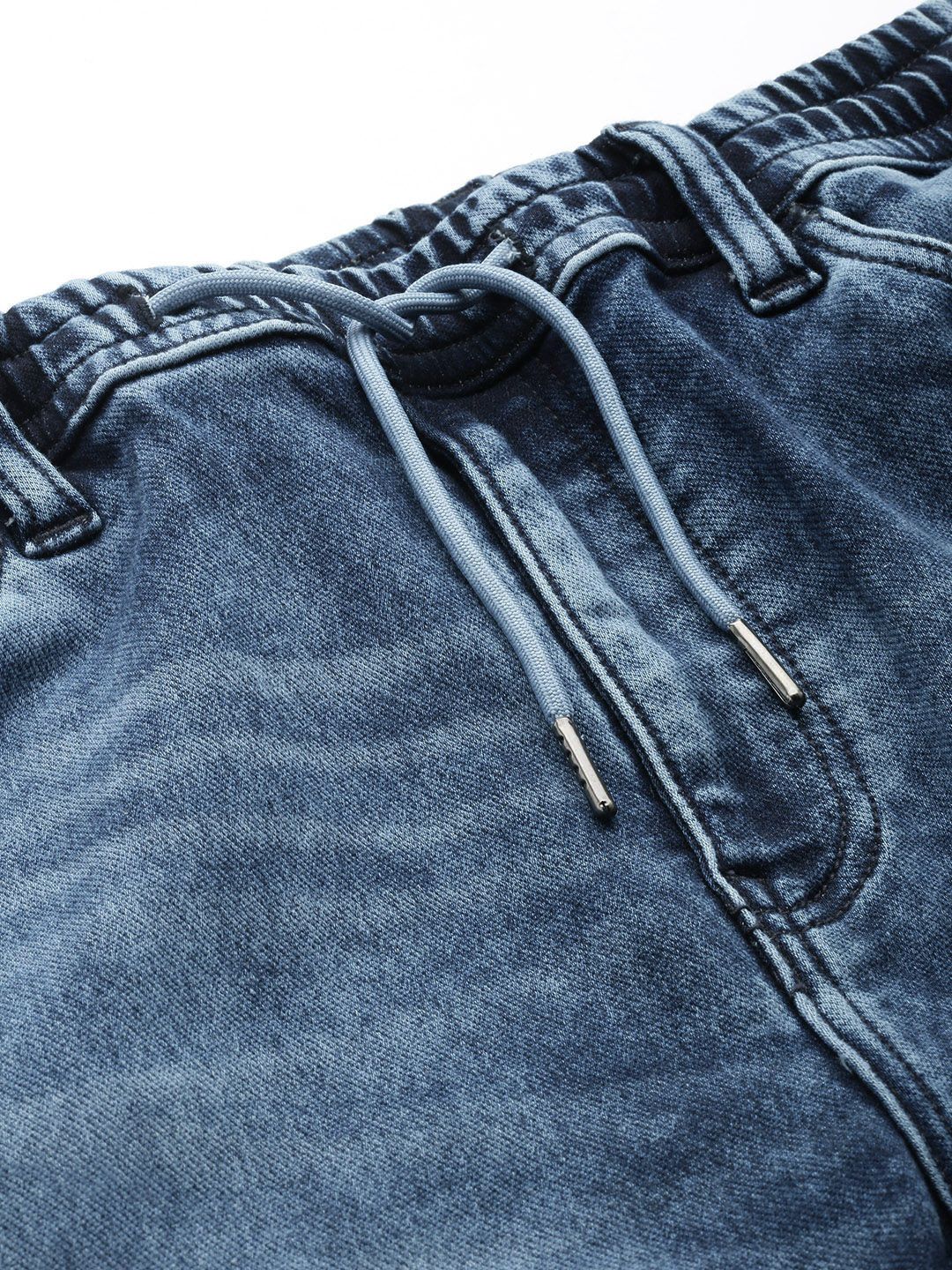 The Indian Garage Co Men Heavy Fade Stretchable Jeans