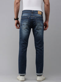 SPYKAR Men Mid Rise Heavy Fade Stretchable Jeans