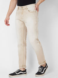 SPYKAR Men Clean Look Slim Fit Narrow Light Fade Low-Rise Stretchable Jeans