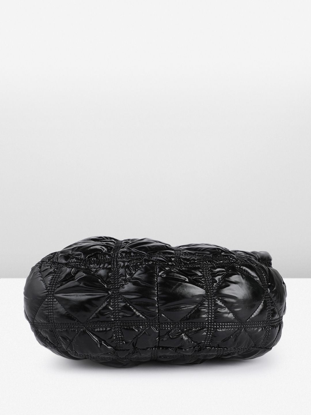 DressBerry Structured Shoulder Bag with Quilted